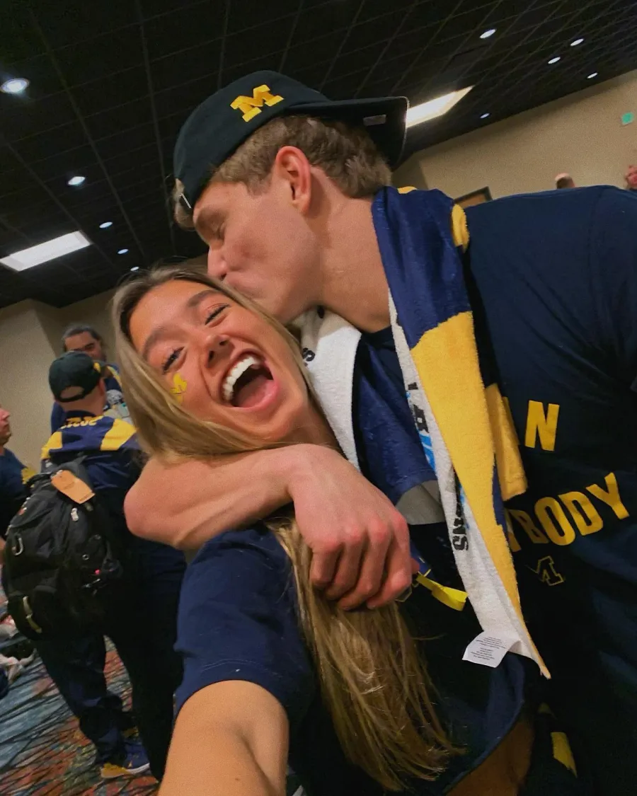 Michigan QB J.J. McCarthy and GF Katya’s Relationship Timeline