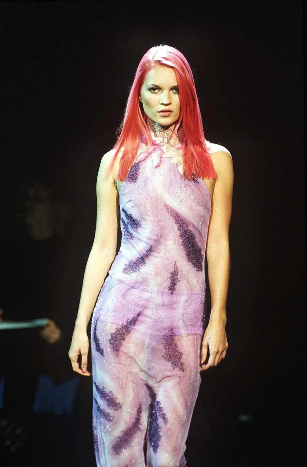 Kate Moss Debuts Pink Hair in Marc Jacobs Campaign