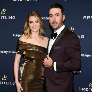 Kate Upton and Justin Verlander's Family Album With Daughter Genevieve - Breitling Global Roadshow Event, New York, USA - 22 Feb 2018