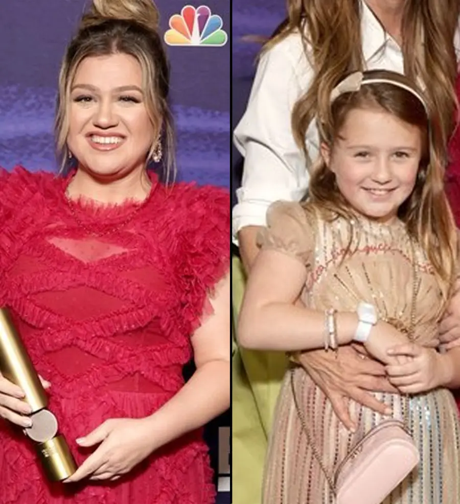Kelly Clarkson Brings Daughter River Rose, 8, to PCAs: Photos