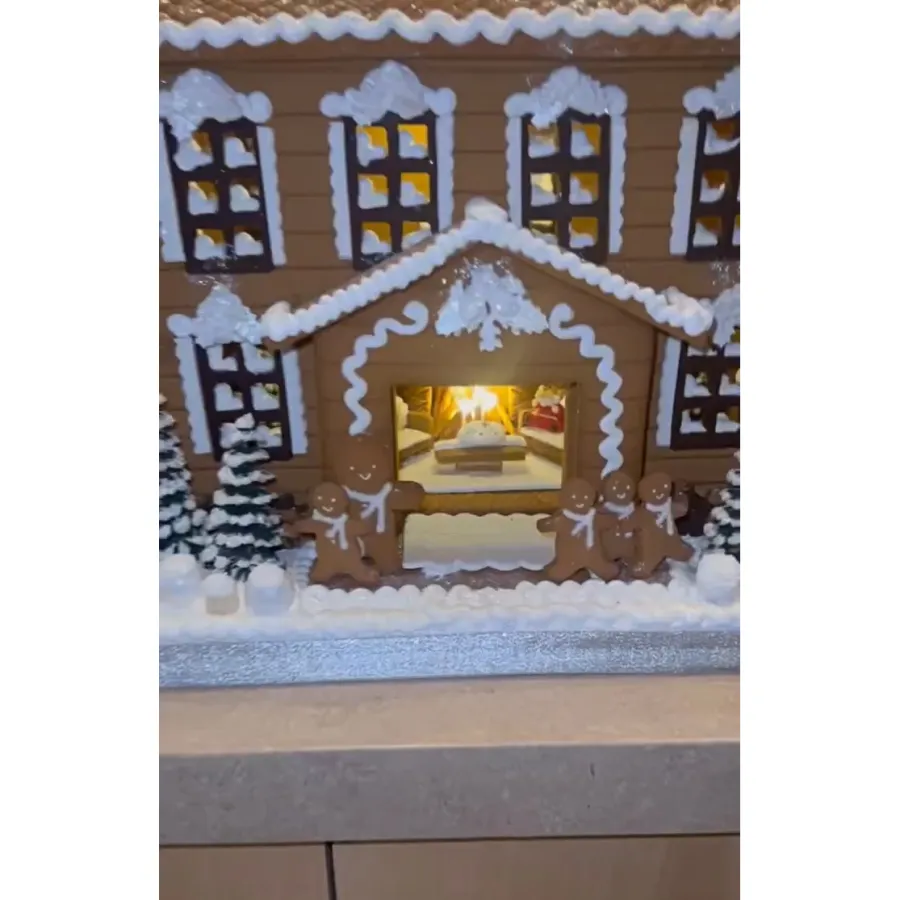 Kim Kardashian Shares Her Family and Kids’ Personalized Gingerbread Houses for 2022 Holiday Season