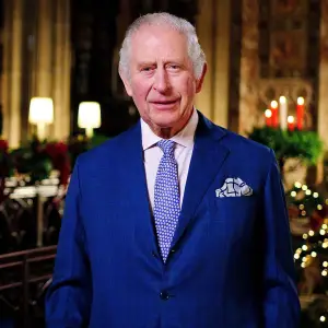 King Charles III Filmed Christmas Address at St. George’s Chapel Months After Queen Elizabeth II’s Committal Service