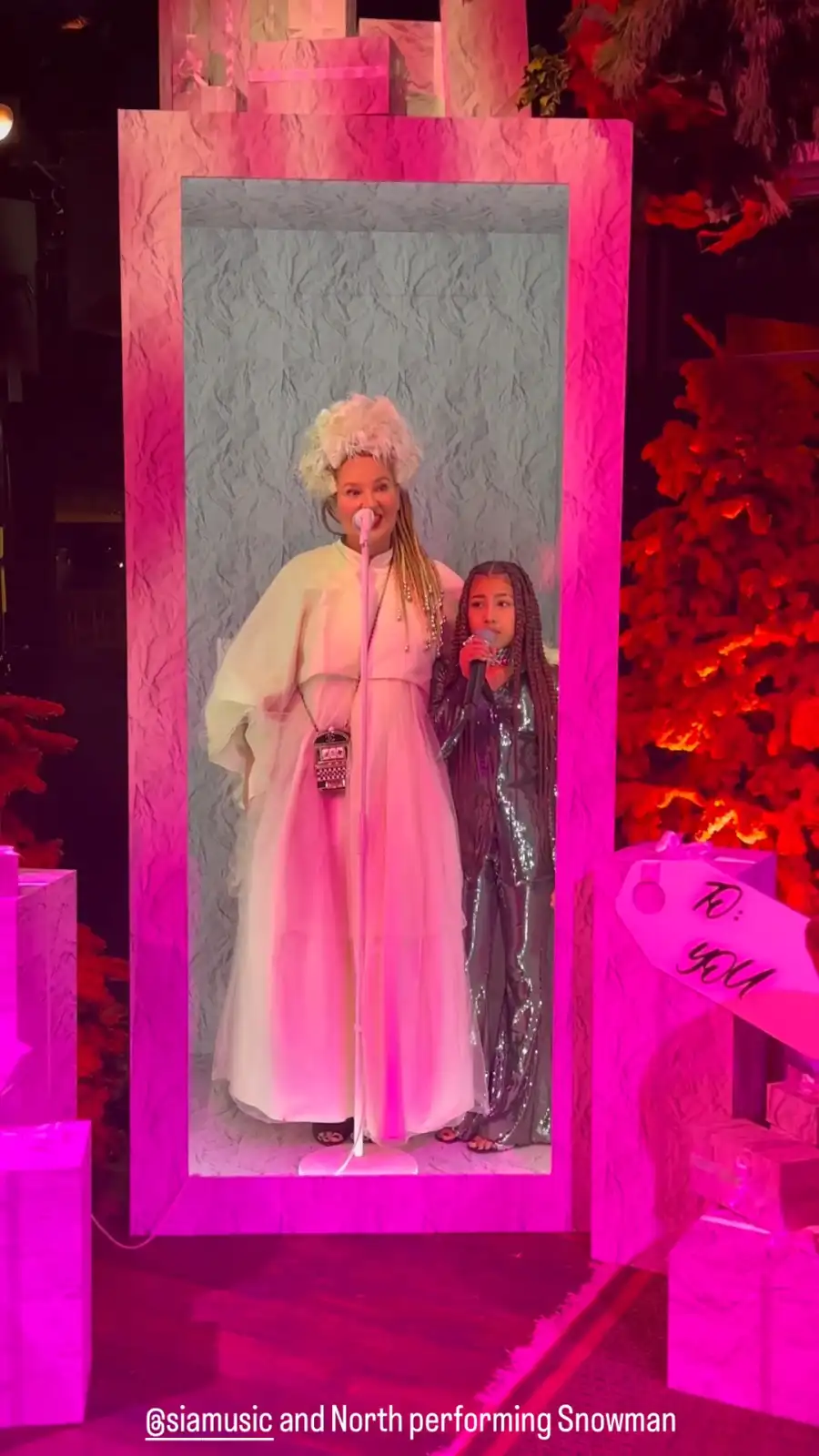 Ladies in Red! Inside the Kardashian-Jenner Christmas Eve Party- Sia Performance, Ball Pit and More - 227