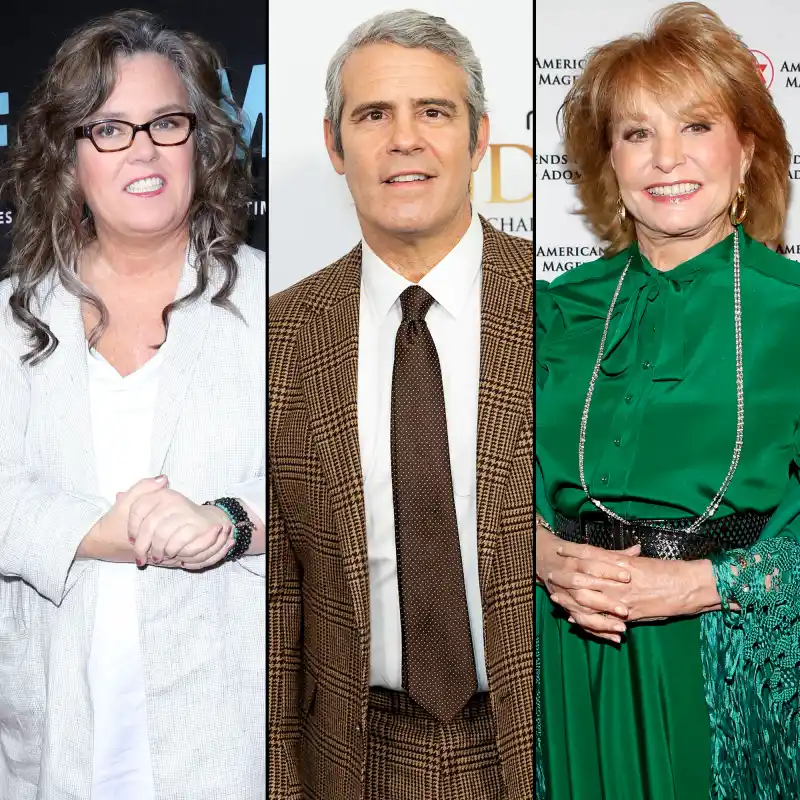 Rosie O’Donnell, Andy Cohen and More Stars Mourn ‘Legend’ Barbara Walters