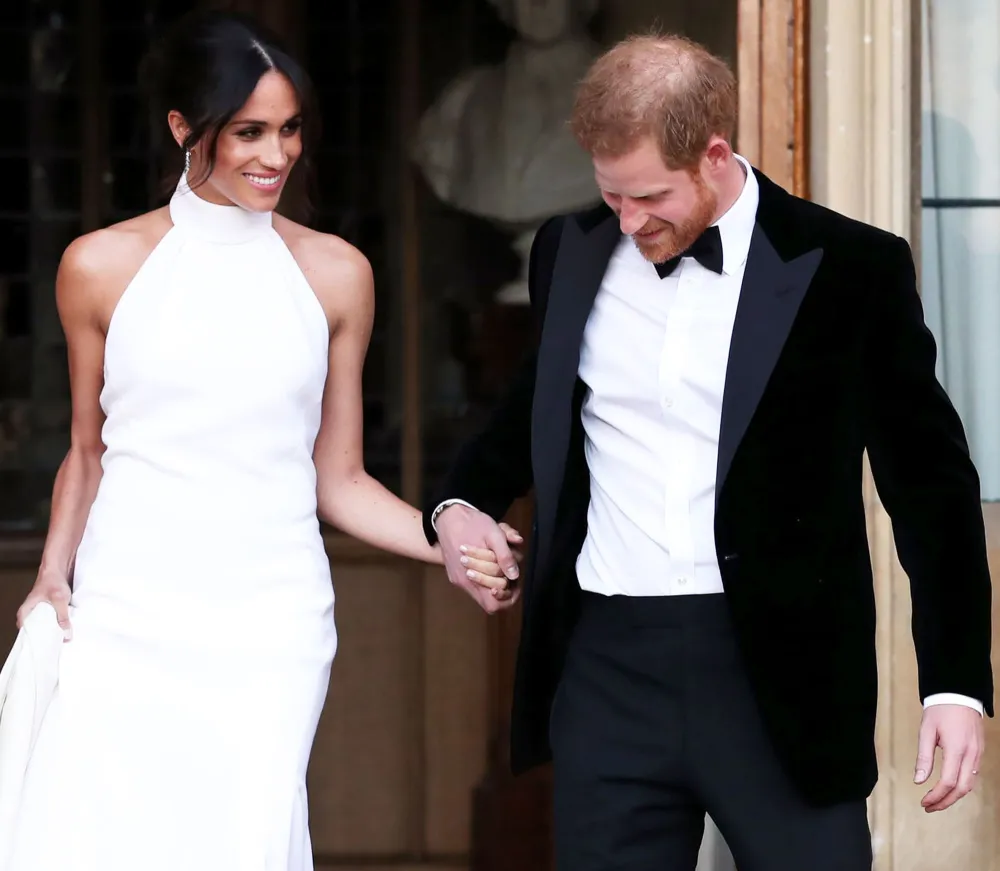 Meghan Markle Went Into a 'Really Calm Space' on Prince Harry Wedding Day &mdash; And Shares Reception Speech wedding dress