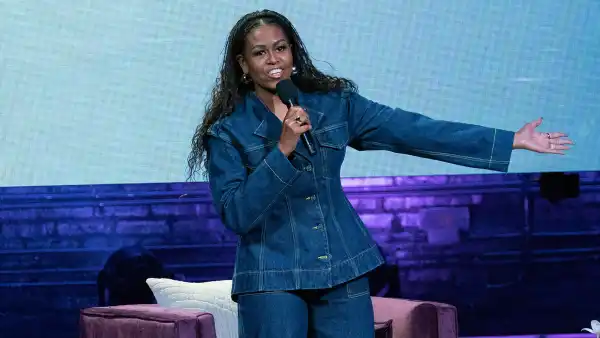 Michelle Obama's post-White House style denim on denim