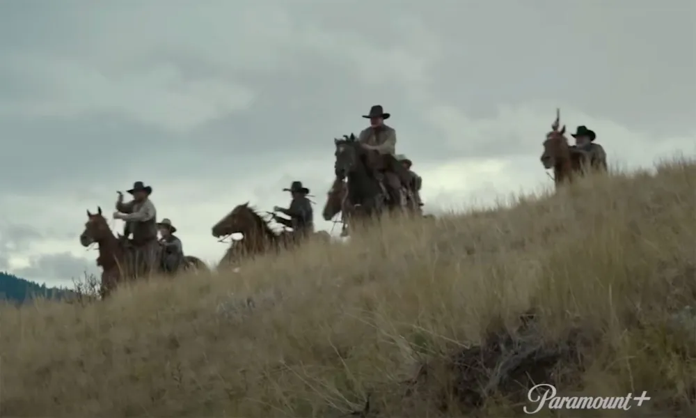 '1923' Cast Shares Secrets of 'Yellowstone' Cowboy Camp: 'A Lot of Ice Baths' horses