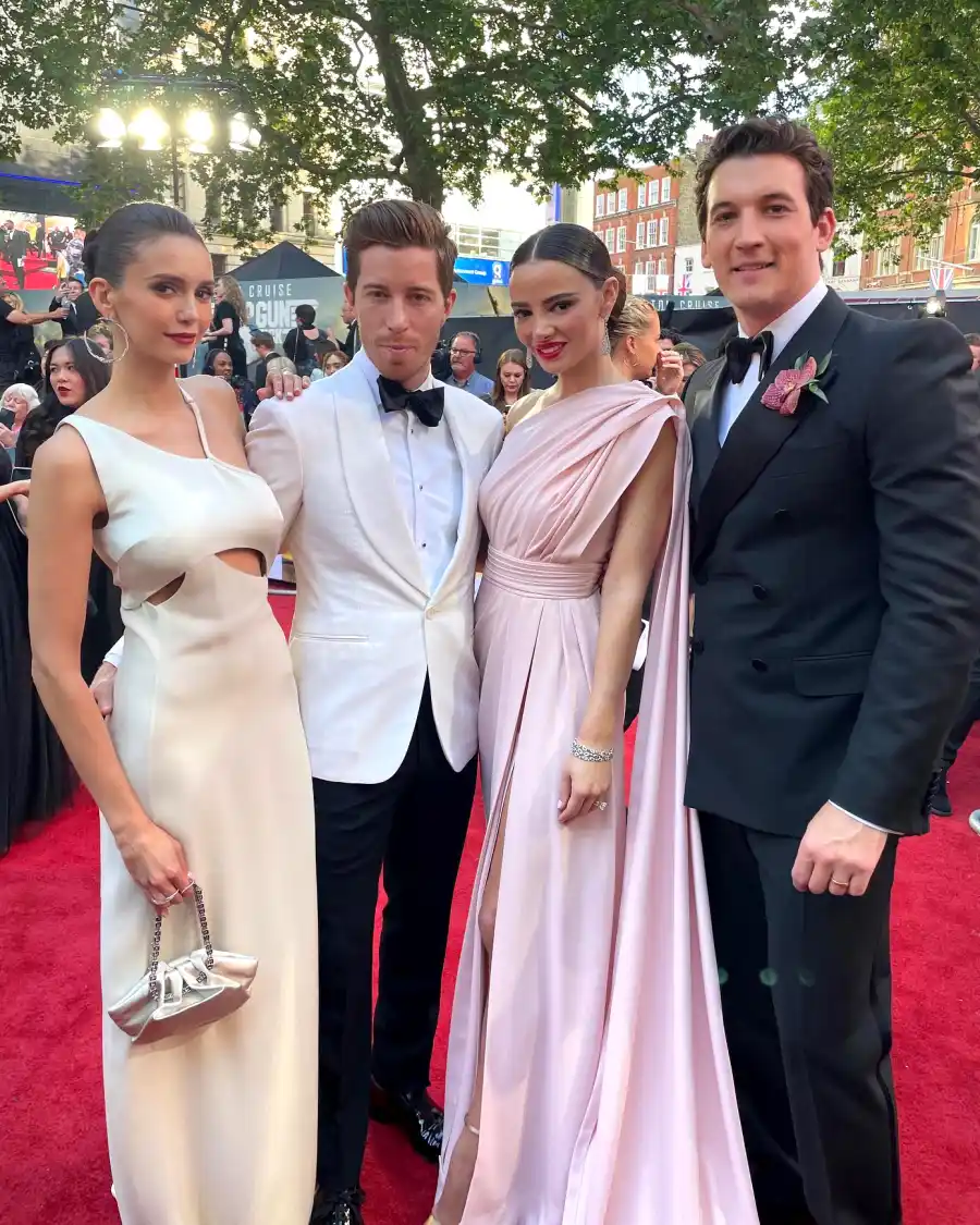 Nina Dobrev and Shaun White’s Star-Studded Double Dates With Their Celebrity Friends Over the Years