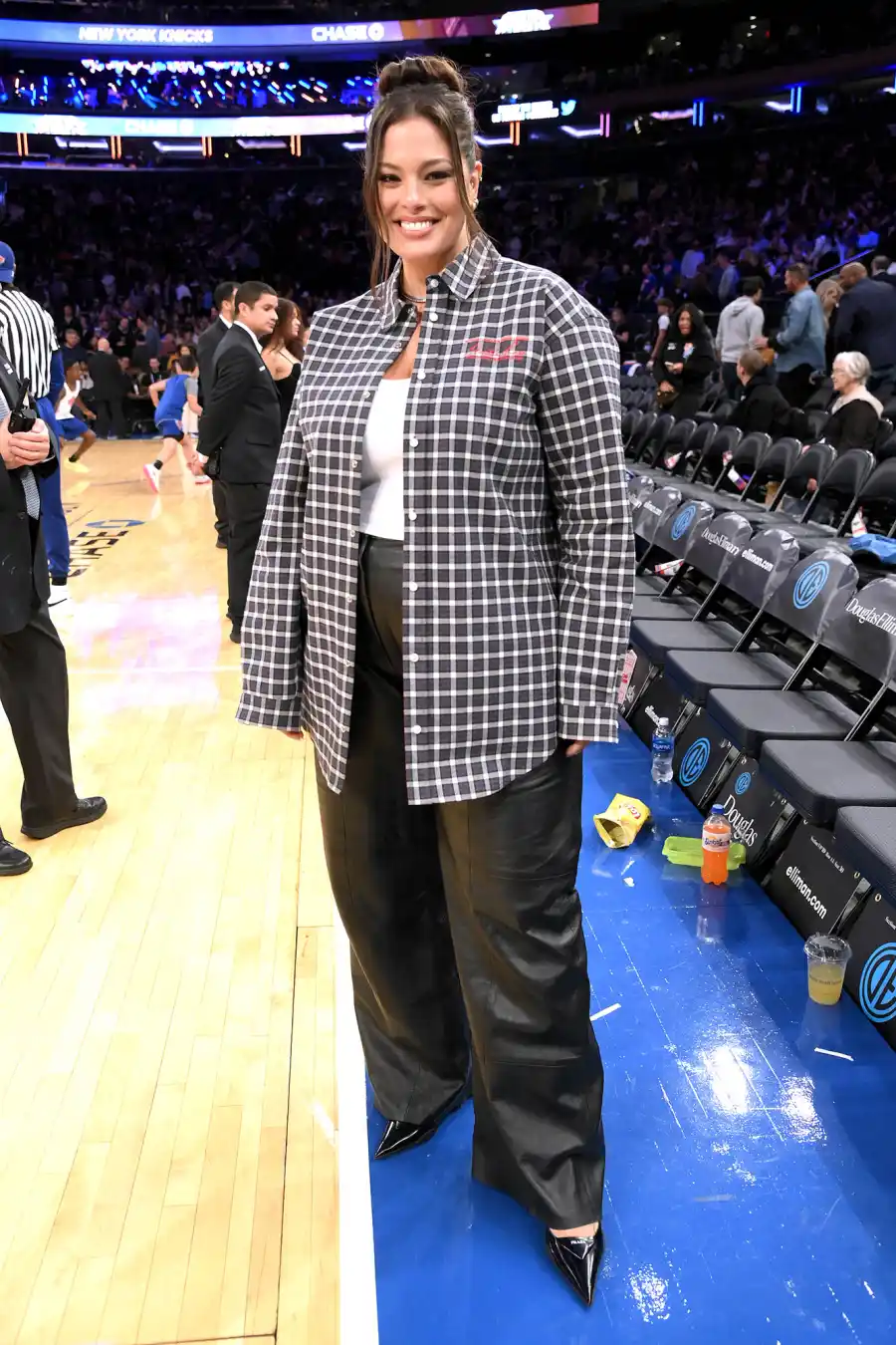 October 2022 Ashley Graham New York Knicks