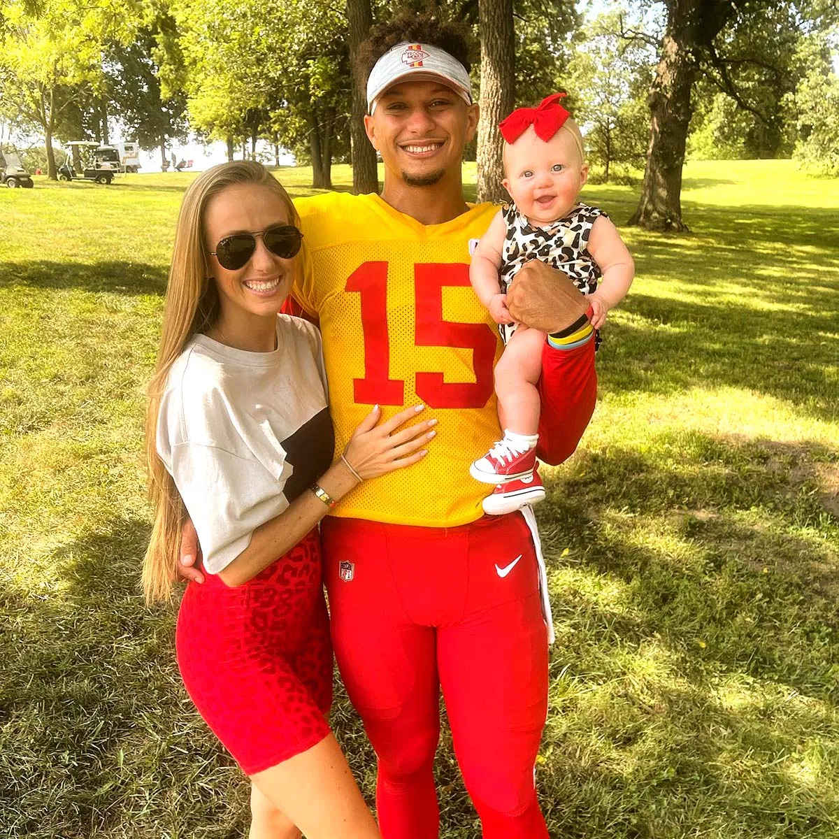 Patrick Mahomes Daughter Wasn't Scared of Santa, But Was 'Terrified' of Kansas City Chiefs Mascot