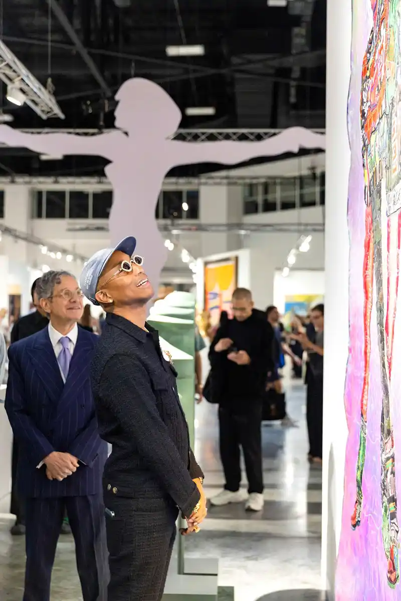 Pharrell Williams They Admire Artwork Just Like Us