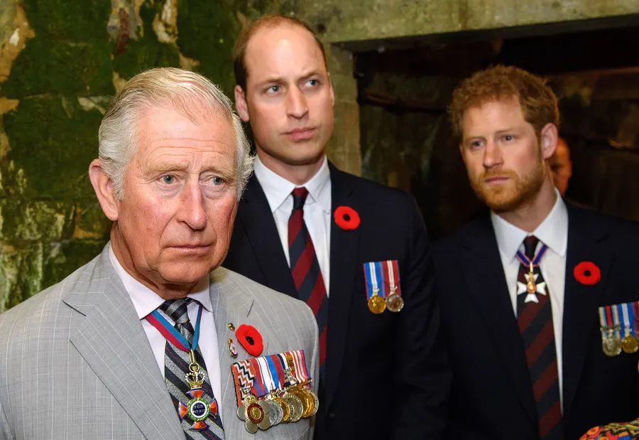 Prince Harry and Father King Charles III's Ups and Downs Through the Years- A Timeline - 268 100th Anniversary of The Battle of Vimy Ridge, France - 09 Apr 2017