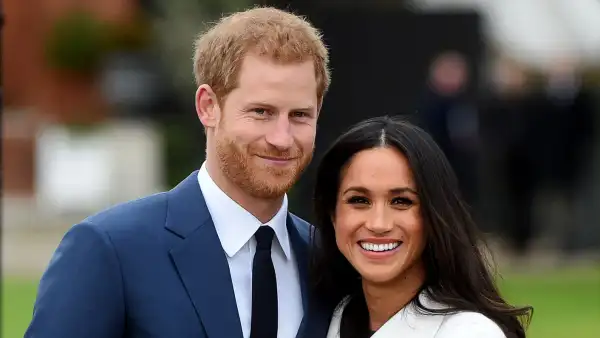 Prince Harry and Meghan Markle Look Regal in Their 2022 Christmas Card — But Are Kids Archie and Lili Included? - 016 Prince Harry and Meghan Markle engagement in Kensington Palace, London, United Kingdom - 27 Nov 2017