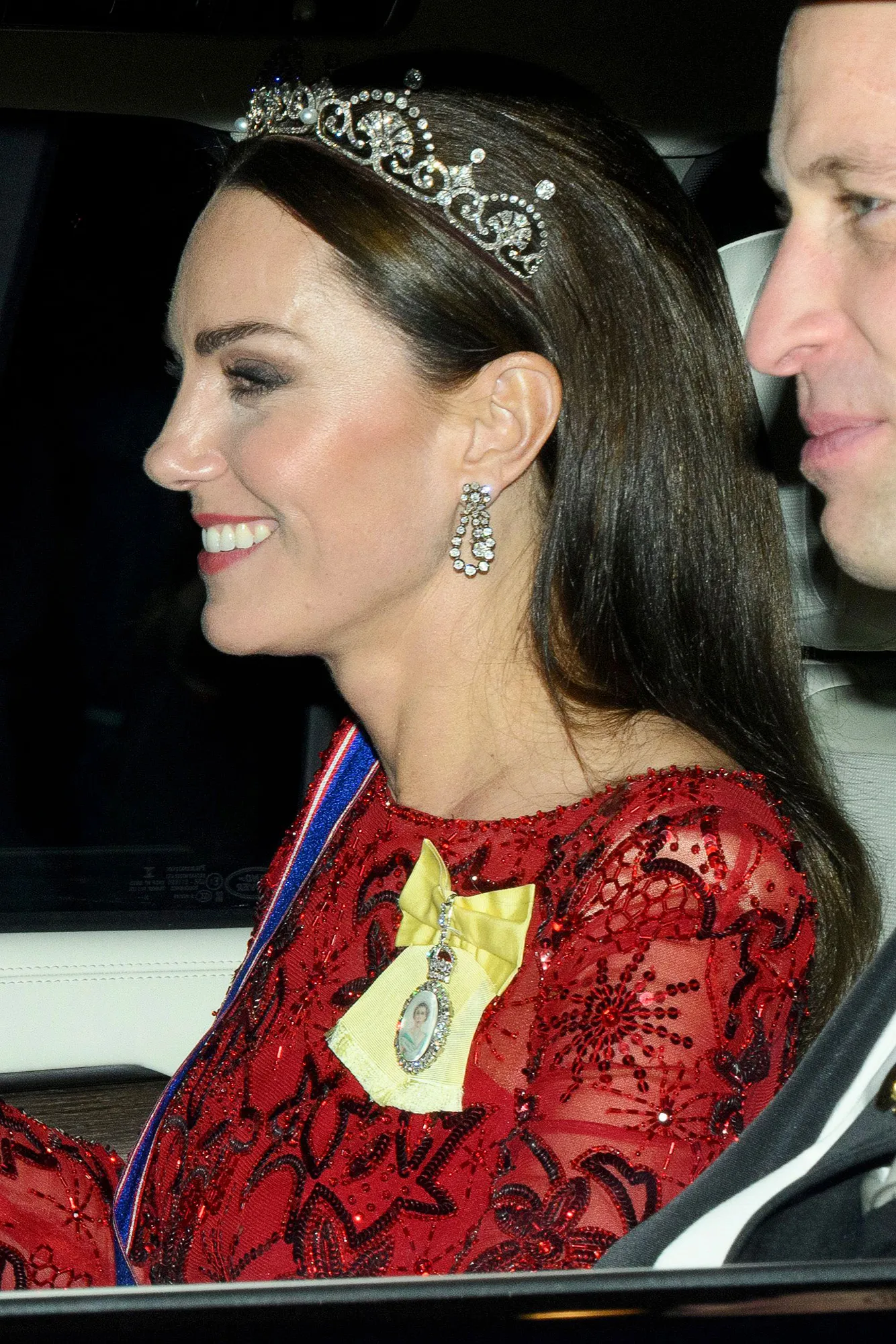 Princess Kate Sparkles in Lotus Flower Tiara for Annual Diplomatic Reception With Prince William 747 Diplomatic reception at Buckingham Palace, London, UK - 06 Dec 2022