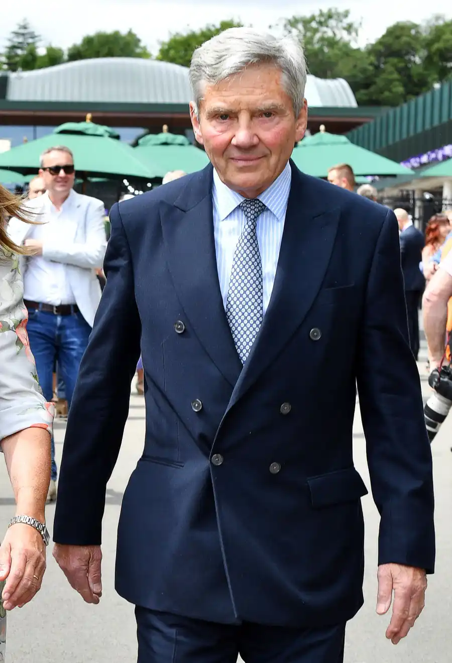 Princess Kate's Family Guide- Get to Know Her Parents, Siblings and More - shutterstock_editorial_13012868b 893 Michael Middleton Wimbledon Tennis Championships, Day 9, The All England Lawn Tennis and Croquet Club, London, UK - 05 Jul 2022