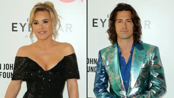 RHOBH's Diana Jenkins Is Pregnant at 49, Expecting Baby With Asher Monroe: 'Long Way to Go' shimmery teal blue suit