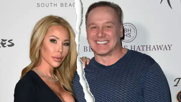 Real Housewives of Miami's Lenny Hochstein Says He Wants to Divorce Lisa Hochstein in Hot Mic Moment shiny purple skirt