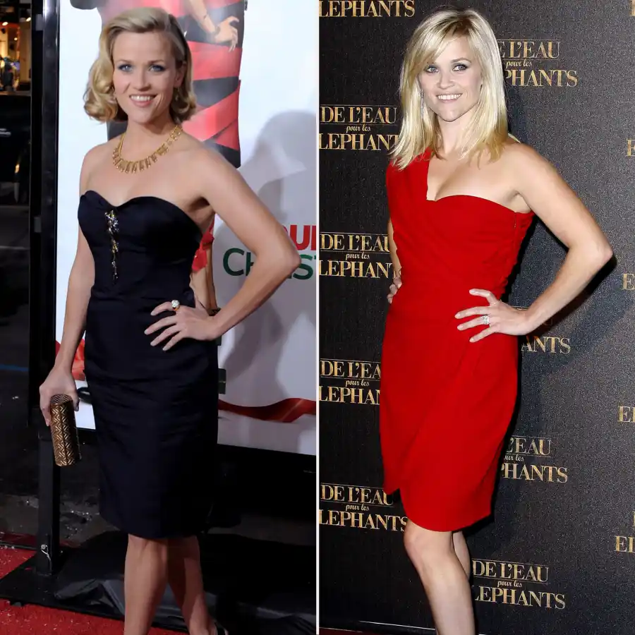 Reese Witherspoon's Body Evolution split