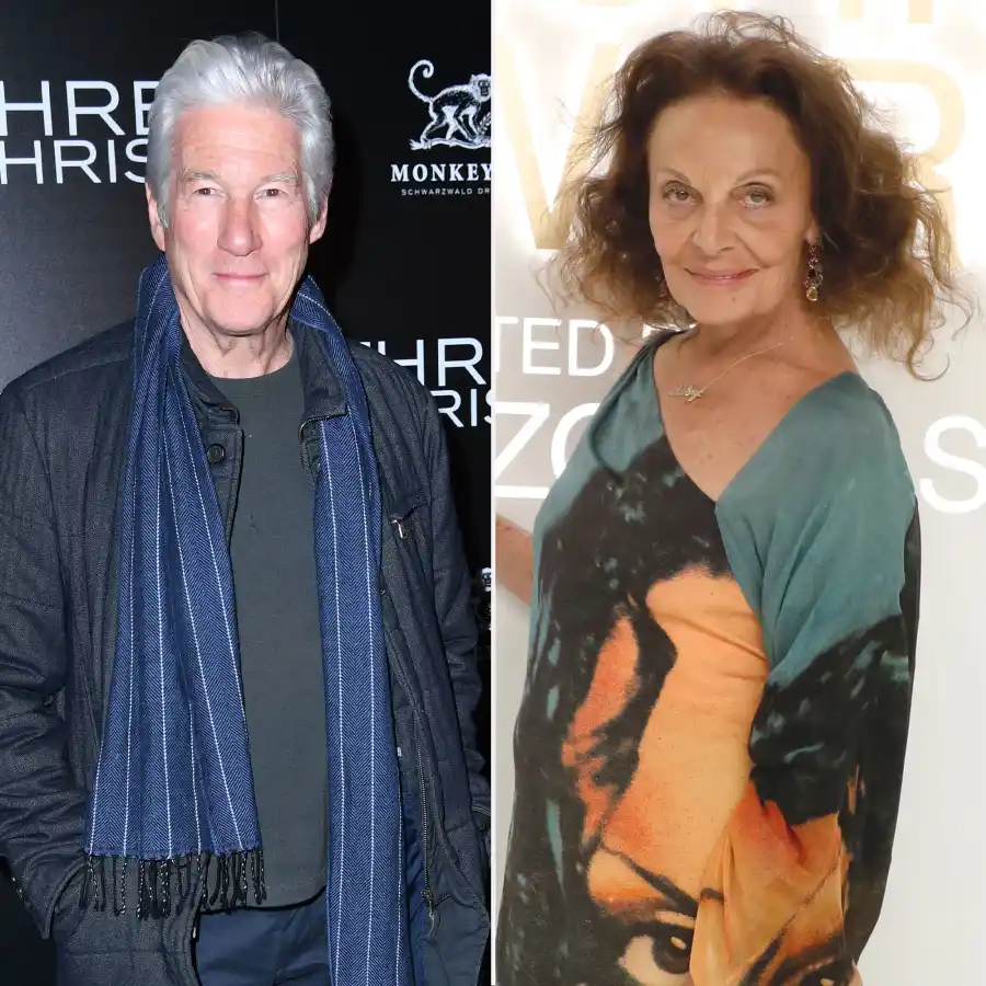 Richard Gere’s Dating History: Cindy Crawford, Alejandra Silva and More Diane Von Furstenberg