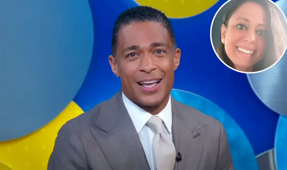 T.J. Holmes Had an Affair With Natasha Singh Ahead of Amy Robach Romance Scandal: Details blue background