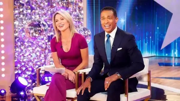 T.J. Holmes and Amy Robach