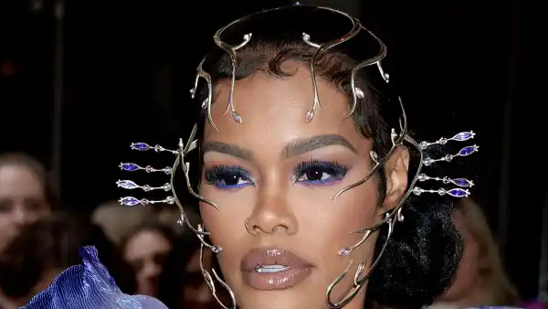 Teyana Taylor's Dermatologist Talks Xeomin, When to Start Injectables and Why She's Against DIY Skincare blue chiffon dress