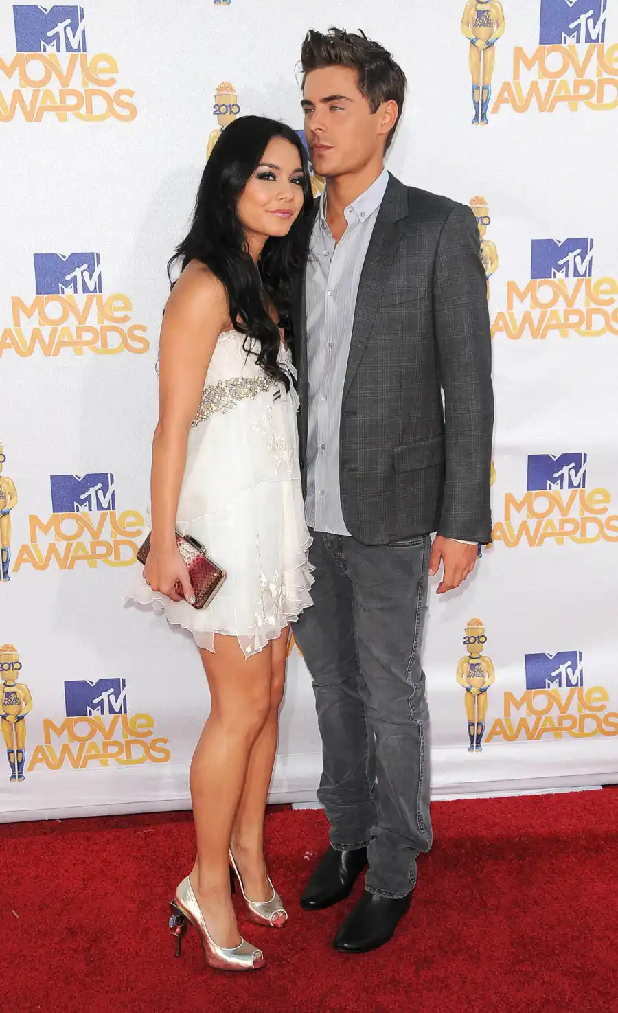 The Most Iconic Disney Channel Couples of All Time- Zac Efron and Vanessa Hudgens, Miley Cyrus and Nick Jonas and More - 118 2010 MTV Movie Awards, Los Angeles, America - 06 Jun 2010