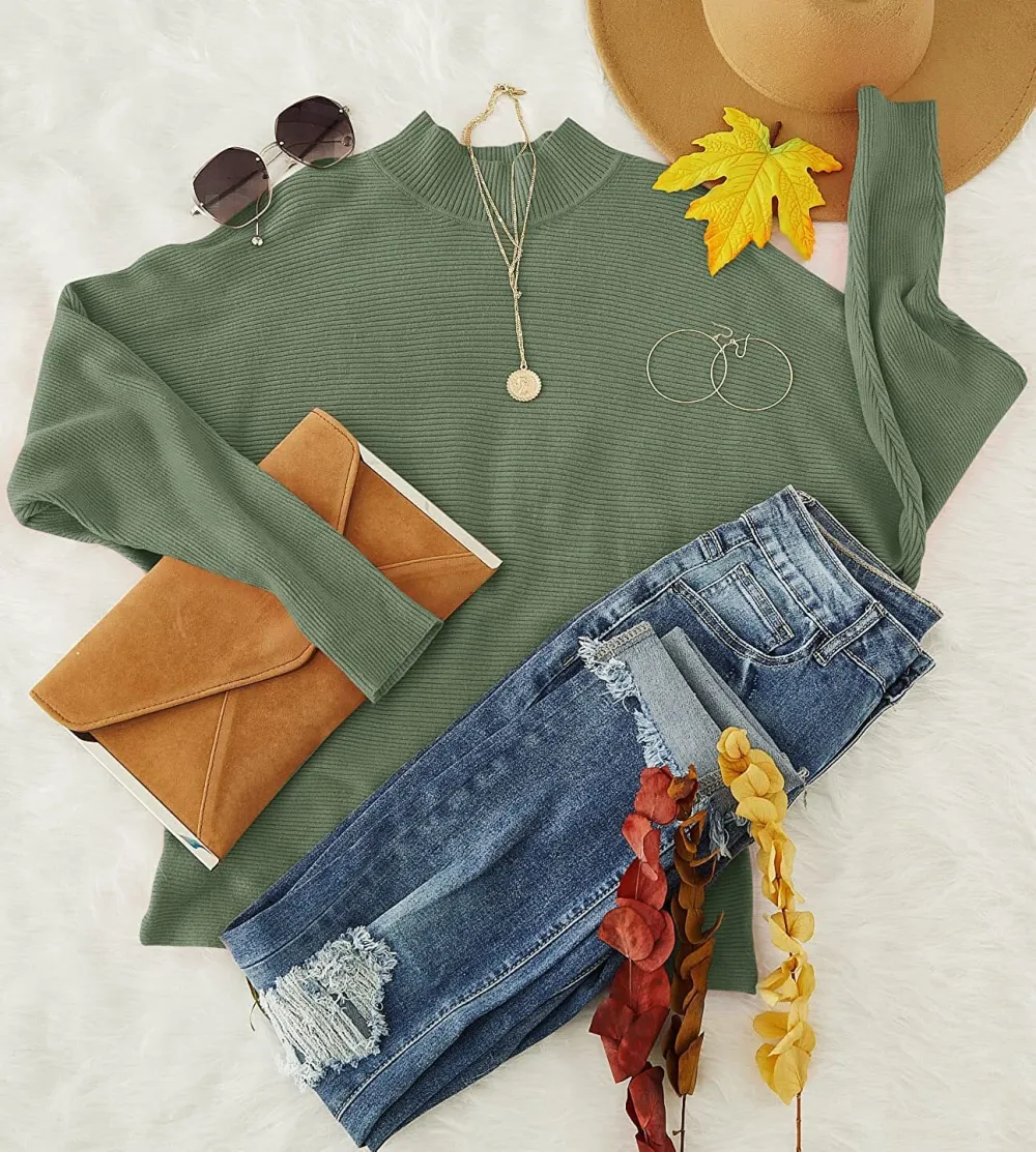 ZESICA-Women's-Batwing-Long-Sleeve-Ribbed-Sweater-2