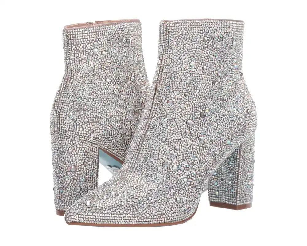 bejeweled booties
