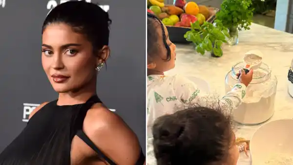 Santa’s Helpers! Kylie Jenner Bakes Holiday Cookies With Stormi and Chicago