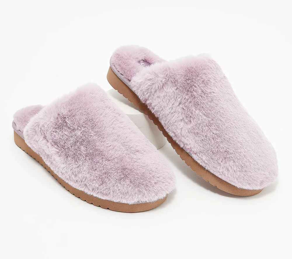 fluffy slippers