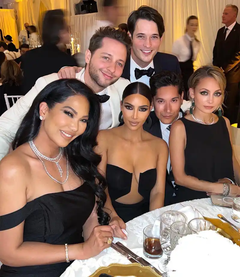 Kim Kardashian and Nicole Richie