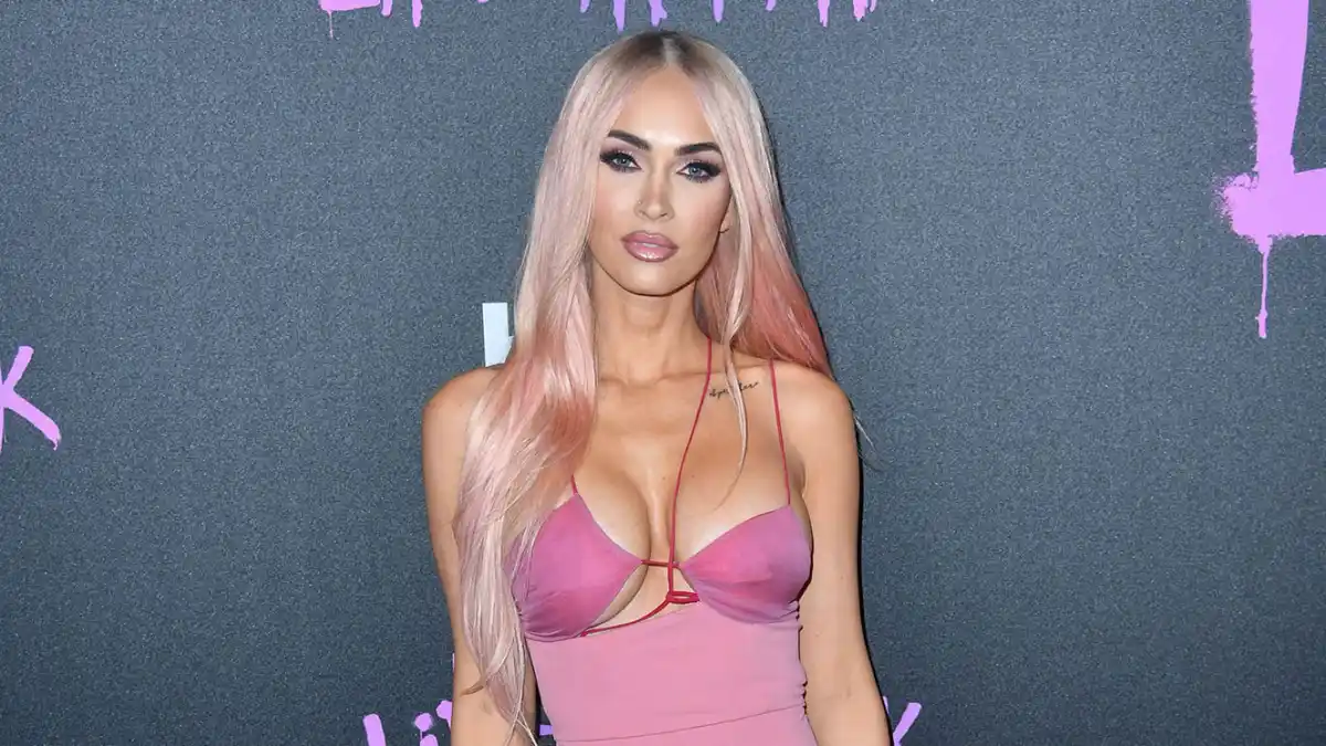 Megan Fox Near Wardrobe Malfunction