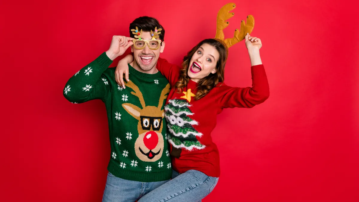 festive holiday clothing