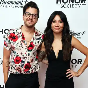 ‘Superbad’ Alum Christopher Mintz-Plasse Engaged to Girlfriend Britt Bowman red floral shirt