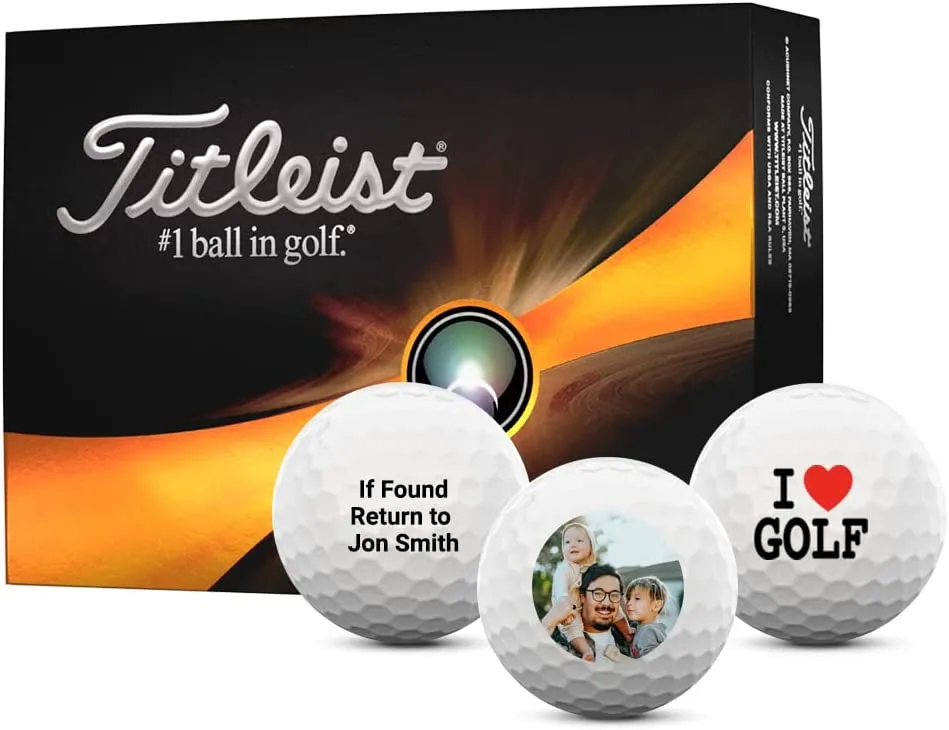 personalized golf balls