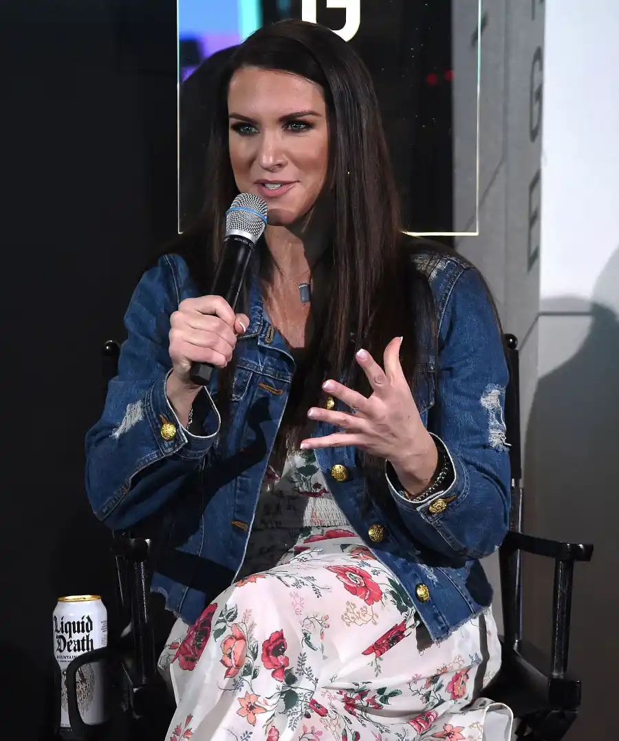 A Championship Couple! Stephanie McMahon and Paul 'Triple H' Levesque's Relationship Timeline microphone