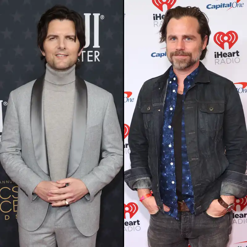 Adam Scott Reveals Alleged Snug From 'Boy Meets World' Star Ryder Strong Haunted Him for '29 Years' grey turtleneck