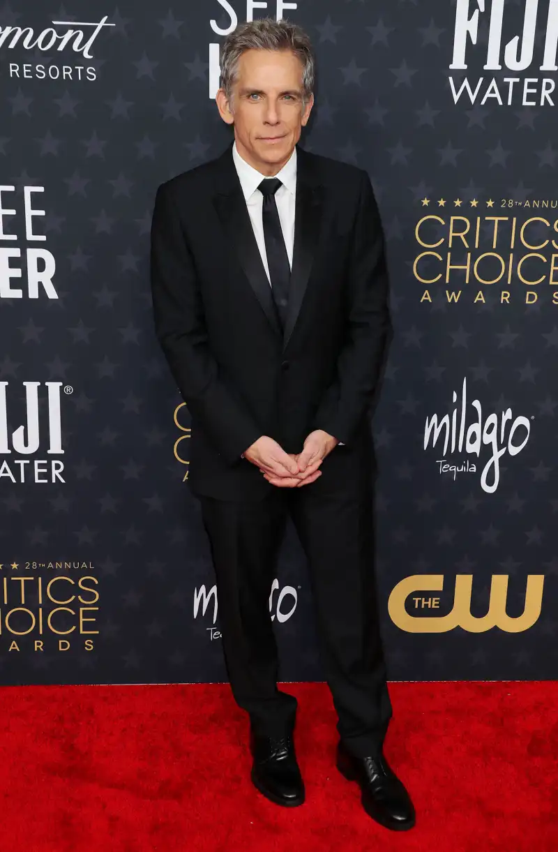 Ben Stiller Red Carpet Critics' Choice Awards 2023