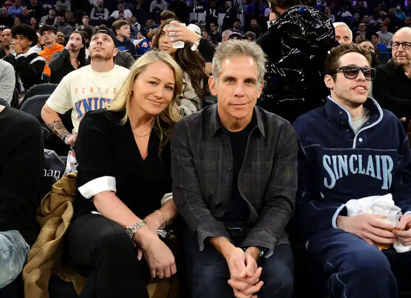 Ben Stiller and Christine Taylor Were Each Other’s Rebounds -197 Mephis Grizzlies v New York Knicks, Madison Square Garden, New York, USA - 27 Nov 2022