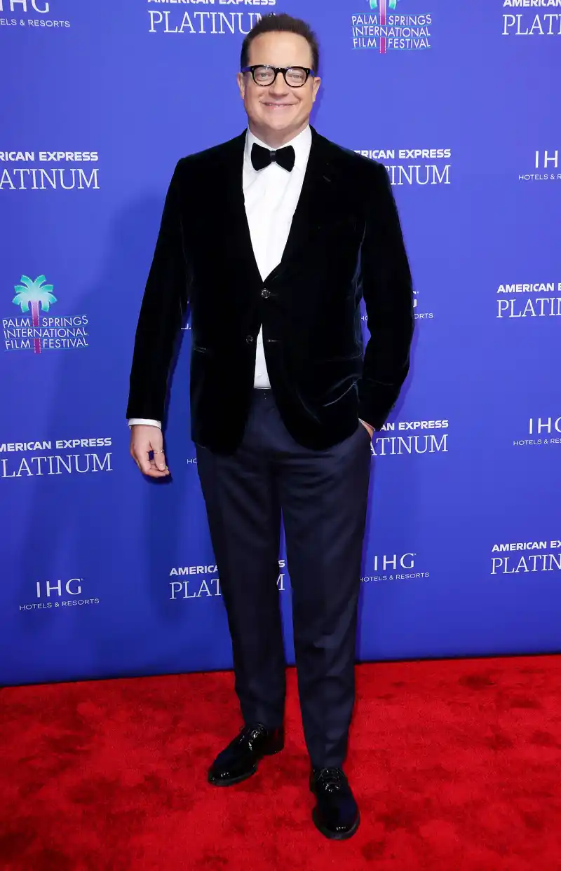 Brendan Fraser Golden Globes 2023 The Whale