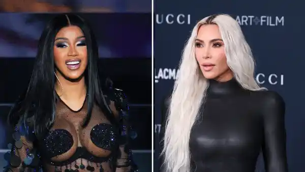Cardi B Says Kim Kardashian Gave Her Plastic Surgeon Recommendation