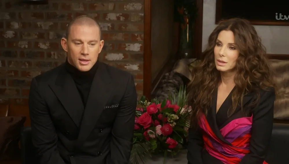 Channing Tatum Reveals His and Sandra Bullock&rsquo;s Daughters Got Into a School Feud &mdash; But Do They Still Have &lsquo;Beef&rsquo;? - 064 'Lorraine' TV Show, London, UK - 13 Apr 2022