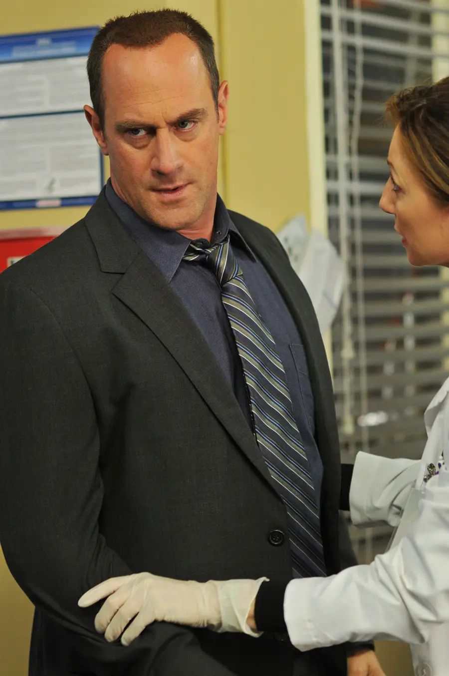 Christopher Meloni and Wife Doris Sherman Meloni’s Relationship Timeline - 396 Law and Order Special Victims Unit - 1999