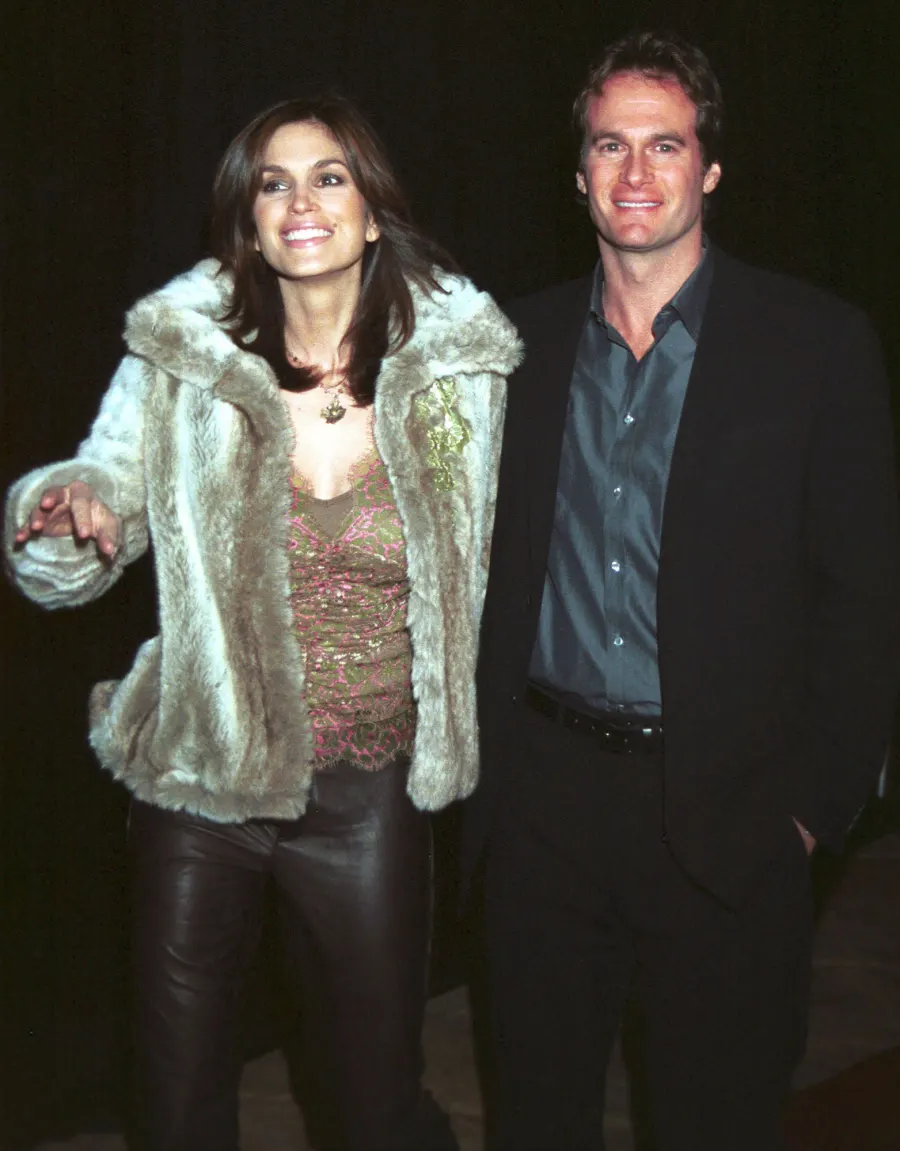 Cindy Crawford and Rande Gerber’s Relationship Timeline fur coat