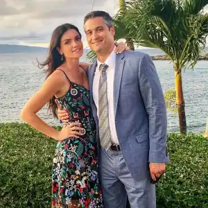 Courtney Robertson and Humberto Preciado’s Relationship Timeline blue suit