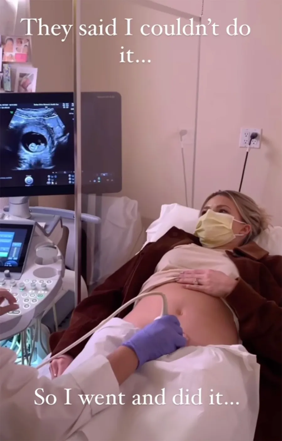 Dancing With the Stars' Witney Carson’s Baby Bump Album Before Welcoming 2nd Child: Pregnancy Pics ultra sound