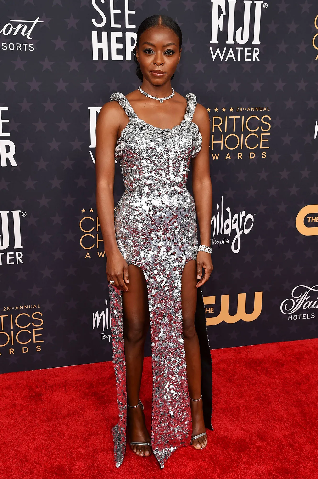 Danielle Deadwyler Red Carpet Critics' Choice Awards 2023