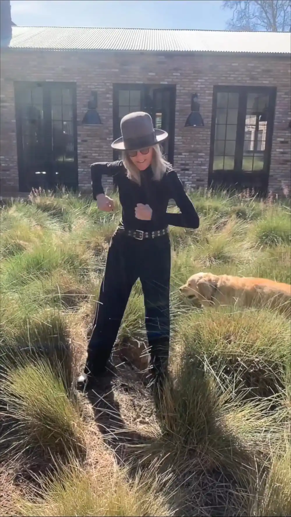 Diane Keaton Adorable Rocks Out to Miley Cyrus&rsquo; &lsquo;Flowers&rsquo;- This Song &lsquo;Gave Me a Reason to Dance&rsquo; - 177