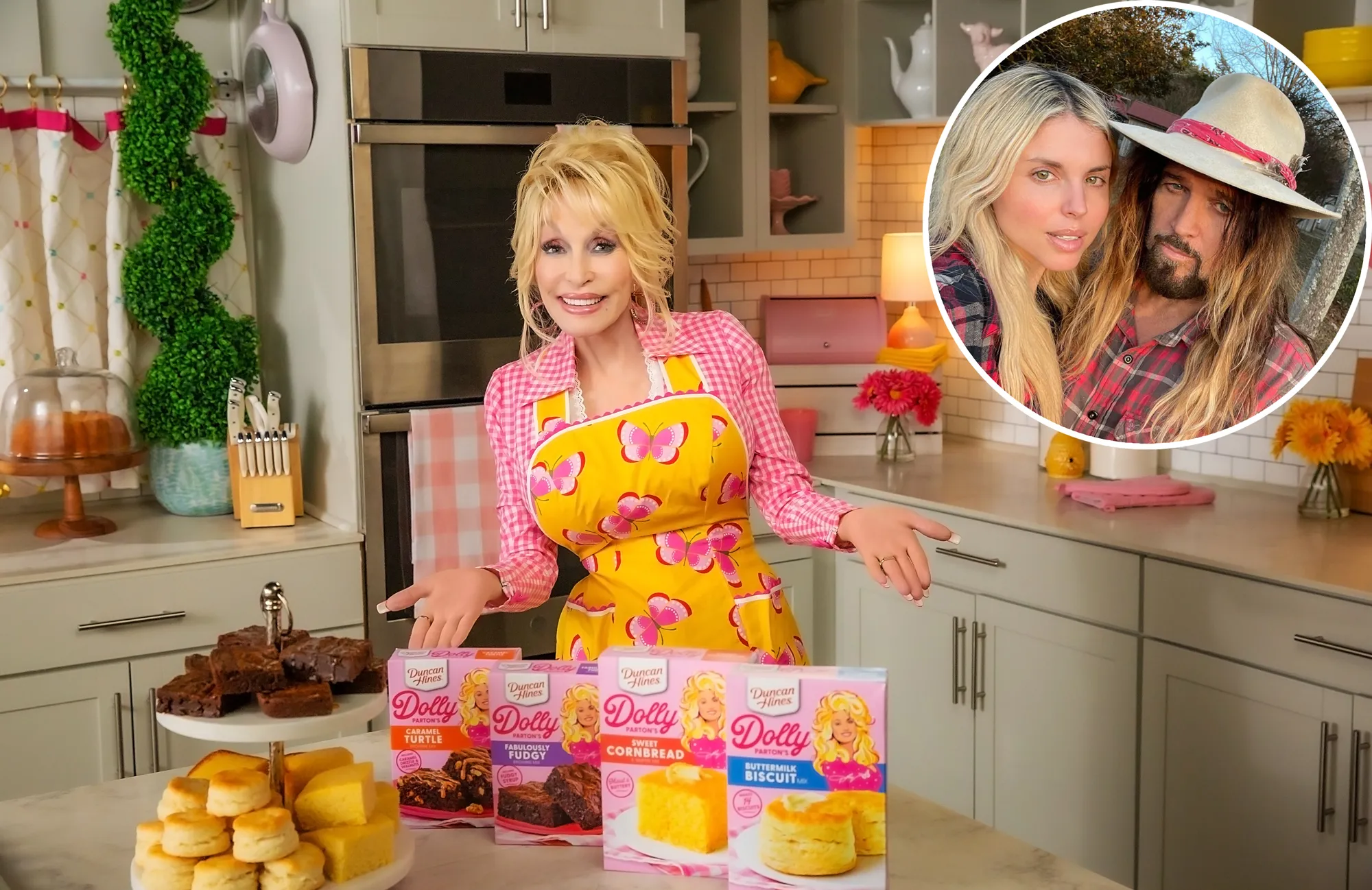 Dolly Parton Shares Her Thoughts on Billy Ray Cyrus’ Fiancee Firerose